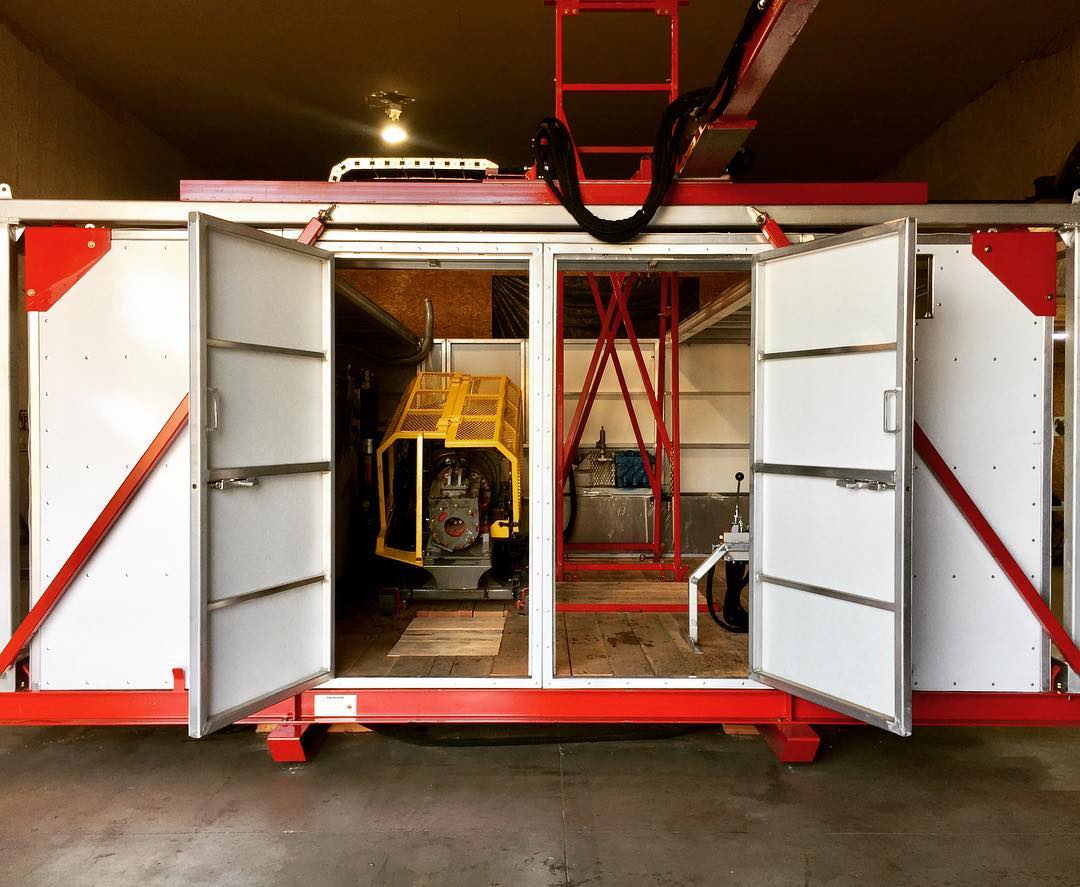 Mining equipment design shown through heli-transportable drill shack built for remote site deployment