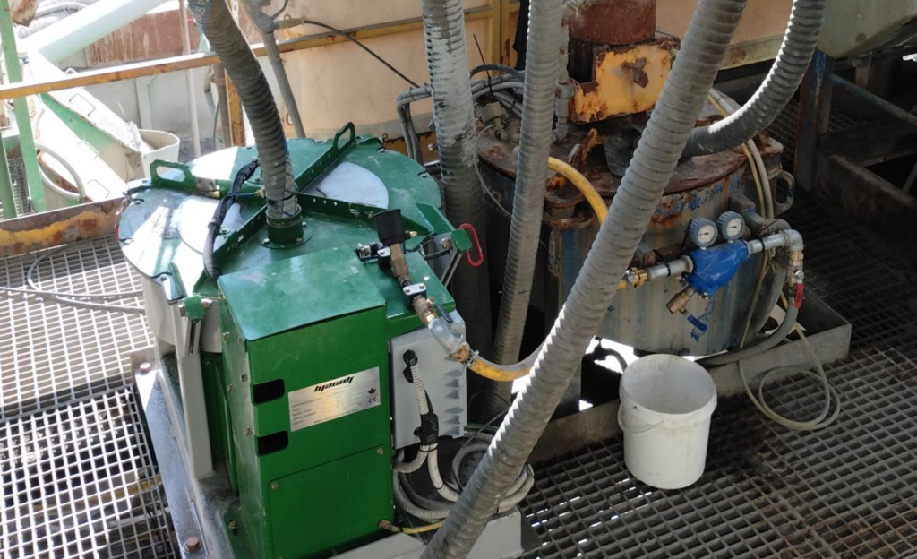 Macon bowl concentrator BC-200 performance in recycling